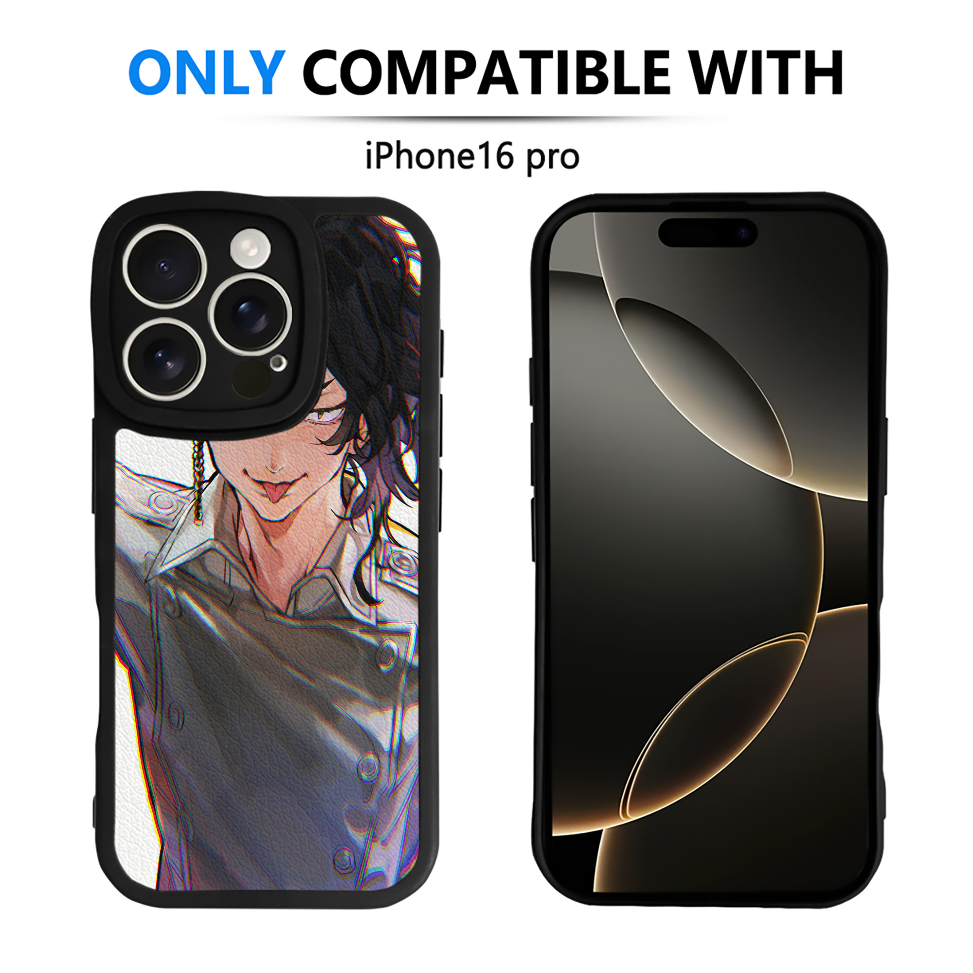 （画像用） 東京リベンジャーズ Tokyo Revengers 【iPhone 16シリーズ対応】シリコンスマホケース（レザー調） 材質：シリコン